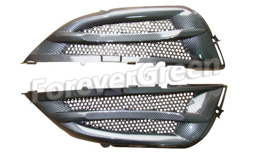 CF005 Rear Grill Cover(New style) (Carbon Fiber)